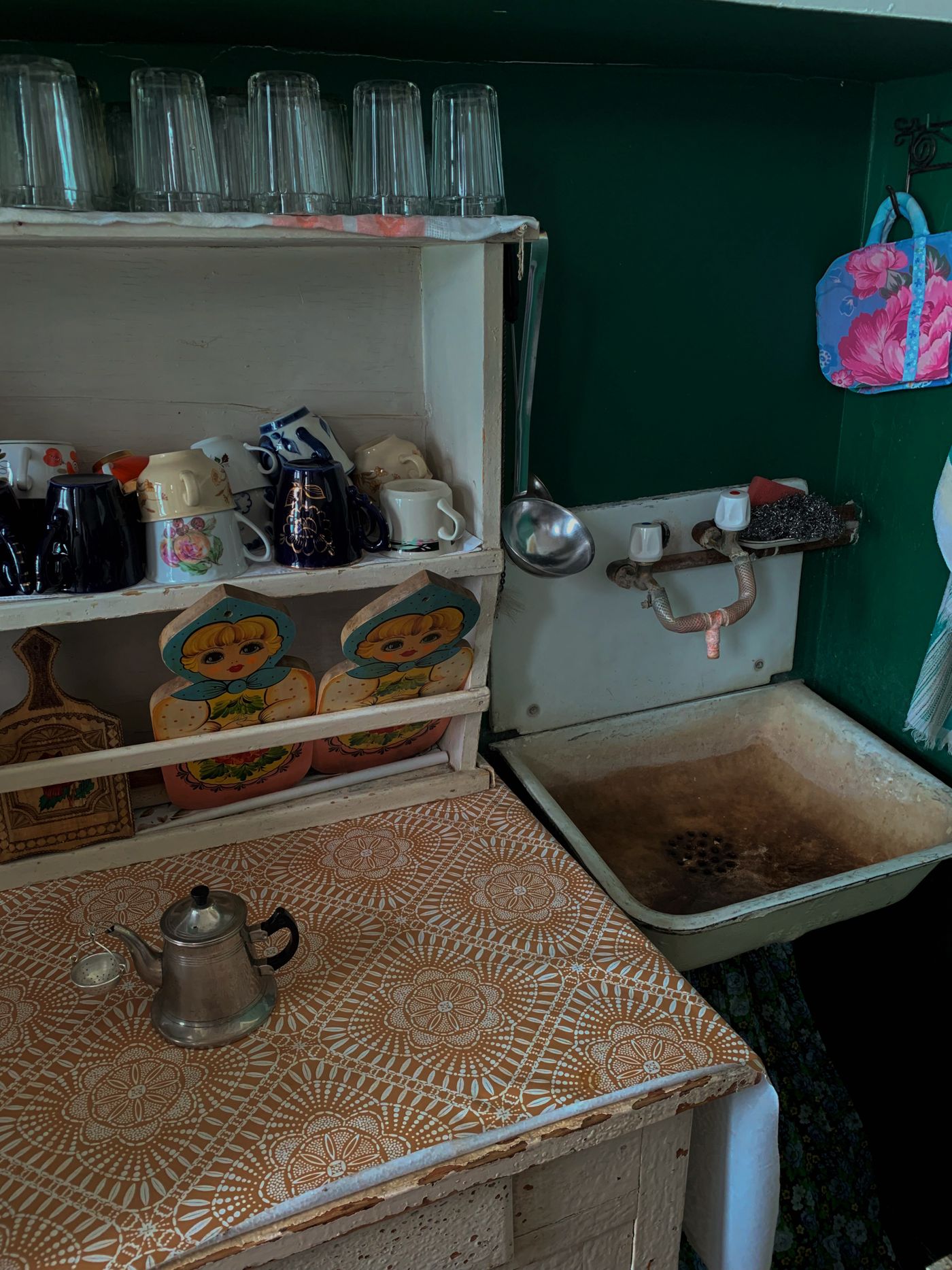 Kaffeeküche in einem Zuhause
